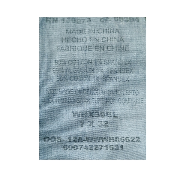 ROCK 47 By Wrangler Cutoff Shorts - Picture 6 of 6